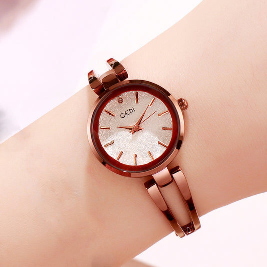 GEDI Bracelet Watch Ladies Net Red Watch Explosive Temperament Waterproof Small Women&#039;s Watch One Piece