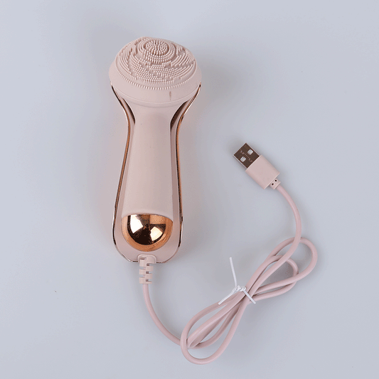 New Facial Cleansing Instrument Electric Face Cleaner Facial Silicone Face Washing Brush Lifting Massager Home Beauty Instrument