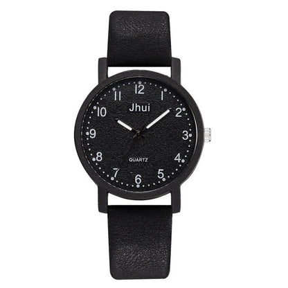 Pure Color Personality Casual Girls Watch Literary Forest Series Stone Pattern Light Frosted Retro Quartz Watch Female