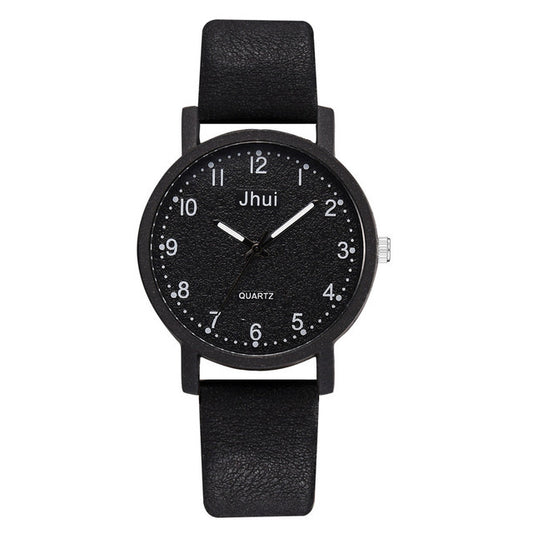 Pure Color Personality Casual Girls Watch Literary Forest Series Stone Pattern Light Frosted Retro Quartz Watch Female